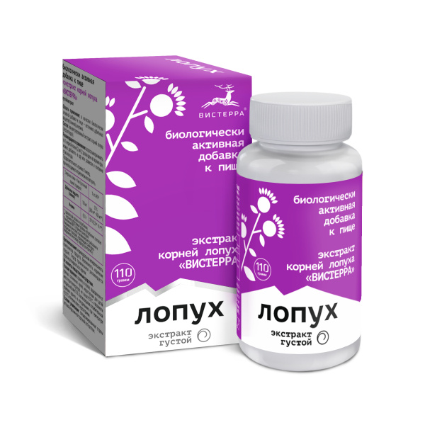 Густой Лопух БАД, 110 гр (24 в коробке)