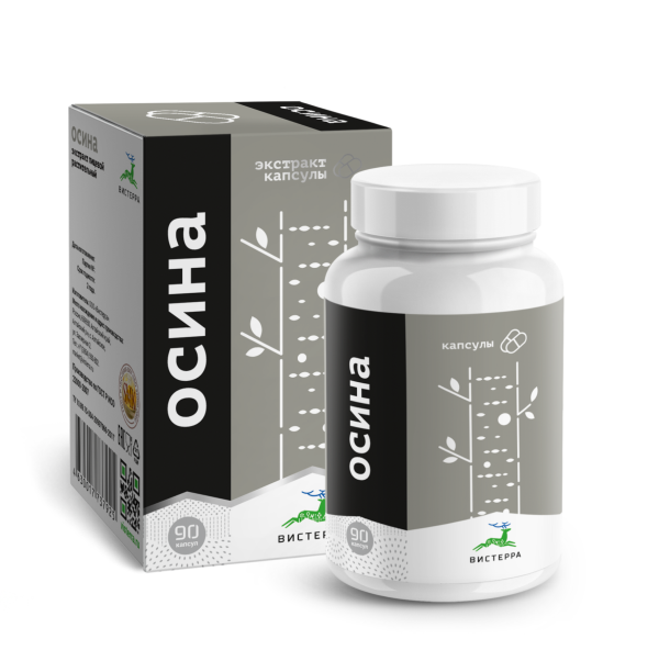 Капсулы Осина, 90 шт (70 в коробке)