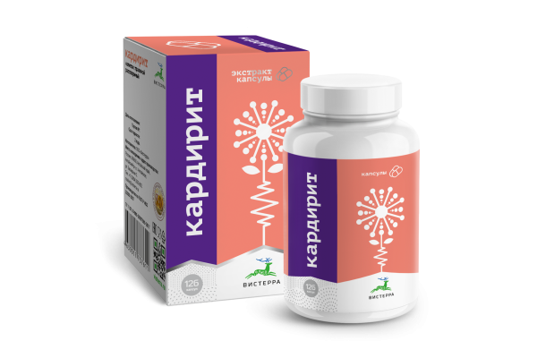 Капсулы Кардирит, 126 шт. (120 в коробке)