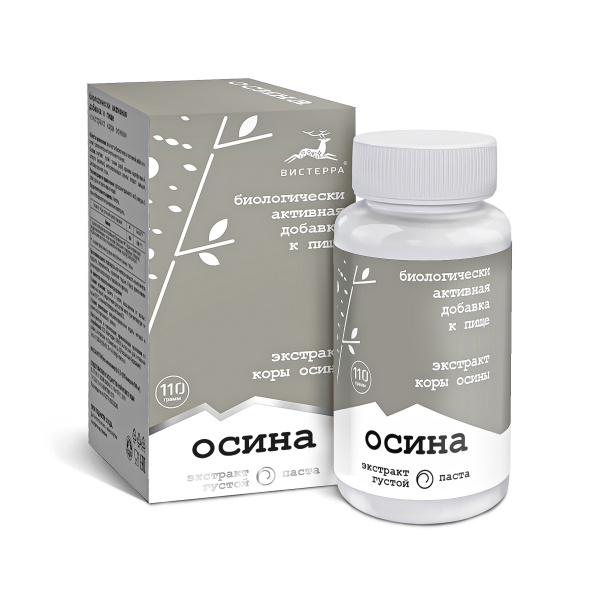 Густой Осина БАД, 110 гр (24 в коробке) 