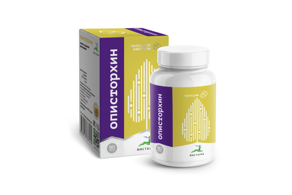 Капсулы Описторхин, 90 шт. (70 в коробке)