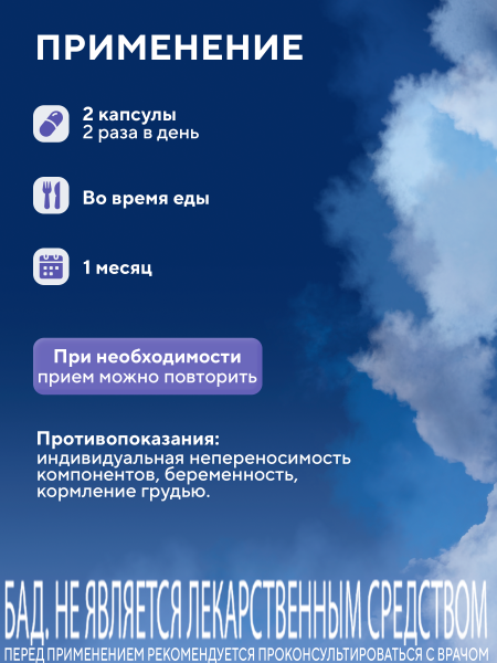 Капсулы Магний+В6 БАД, 120 шт. (20 в коробке)