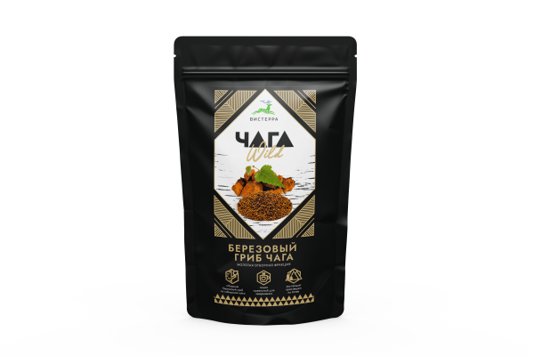 Напиток чайный "Чага Wild", 100 гр. (50 в коробке)